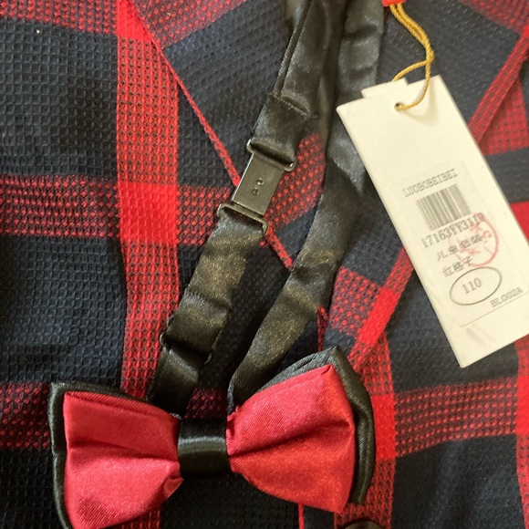 LUOBO BEI BEI, 4 PIECE CHECKED SUIT, KIDS, CHILDREN, TODDLERS, BOYS, WOMEN - Picture 7 of 16